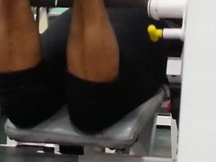 Booty in gym