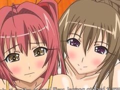 3 Stepsisters fight hard for Cum (English Sub)