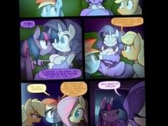 (Mlp comic) the Night  Mares