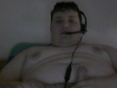 cute young german chubby guy playing and jerking off
