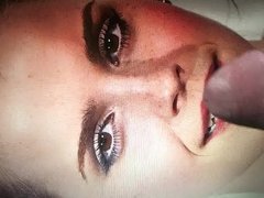 Emma Watson Classic Cum Tribute on face