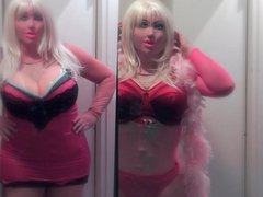 Dolly the rubber blonde dream doll