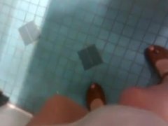 POV selfshot pussy in the bathroom