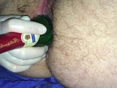 Anal Plug and Bottle fucking my Asshole