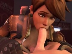 Tracer in Overwatch have sex
