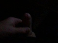 wank in the dark without cumming