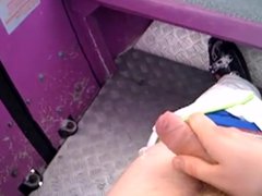 mix1 public cum in bus train