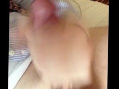 Cumpilation: Solo male loves stroking his cock & cumming for others to see.