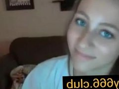 Hot 20 year old german girl masturbates on horny666.club