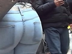 big butt in jeans