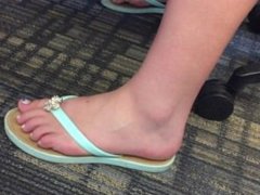 in class flip flop dangle