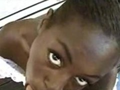 Sexy Ebony Fucks White Cock BWC