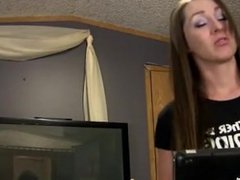 Sister Makes him smell her farts POV