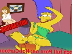 Simpsons Porn #3 Bart and Marge have fun / Cartoon Porn HD
