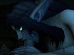 World of Warcraft Bones An Night Elf