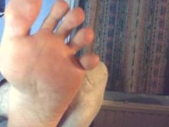 Male Socked Feet