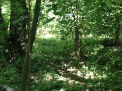 Blowjob in the forest - POV