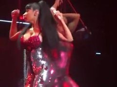 Nicki Minaj very nice ass & tits on exotic concert