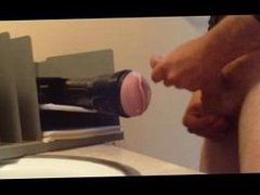 Dude Fucking His Fleshlight