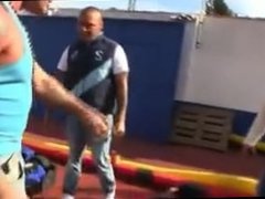 Whore gets fucked at go-kart
