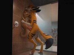 (Gay) Furry sex animation by Jasonafex