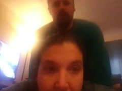 Married couple fucking like doggies