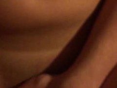 Wife rubs clit while riding