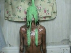 Girl gets Pied 30 times