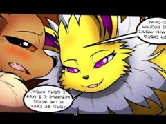 Oversexed Eeveelutions Vol. 1(Pokemon) - PART 2  Animated by Animatons