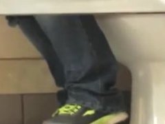 Mall bathroom voyeur