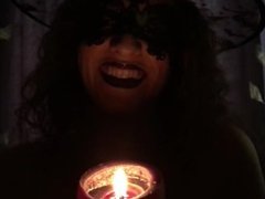 Halloween Scary Witch JOI 60fps, you will CUM in FEAR! Domina HotwifeVenus.