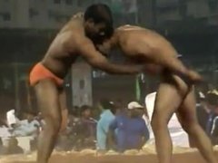 indian hot wrestling