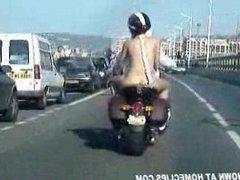 Lexo full nude Ride on Motorbike