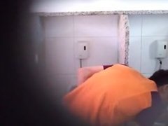 public bathroom blowjob