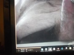 My Creamy Cum Flowing Pierced, Ringed, Ginger Cock