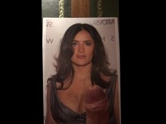 Cum tribute to busty Salma Hayek (no.5)