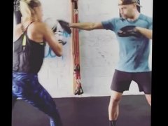 Maria Sharapova practice from instagram