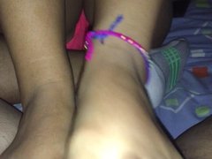 Footjob Colombiana 5