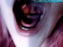 Hairy Emo Webcam Slut Dildos Her Pussy