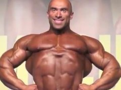 Collection of Bodybuilders Flexing on and off stage