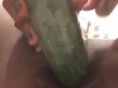 Cucumber make me cum