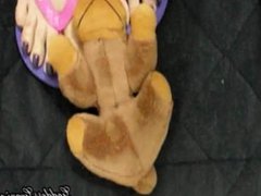 Goddess Grazi Feet with Teddy Bear