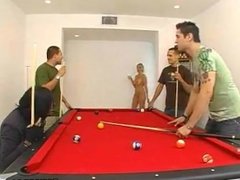 Julia Ann fucks on pool table