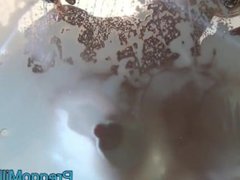 lactation lesbian human cow play full video on preggomilk.com