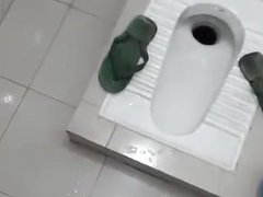 Bangladeshi boy NH Rejon masturbating in Toilet