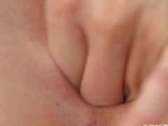 Blonde Cat fingering herself in Give Me Pink scene