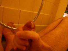 some solo fun in the shower