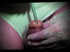 shemale sounding urethral sissy cock lingerie nylon