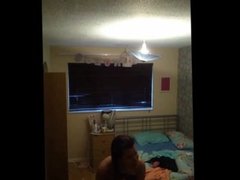 Spy cam in cute teen s room after showering
