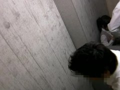 Amateur Japanese fun in change room